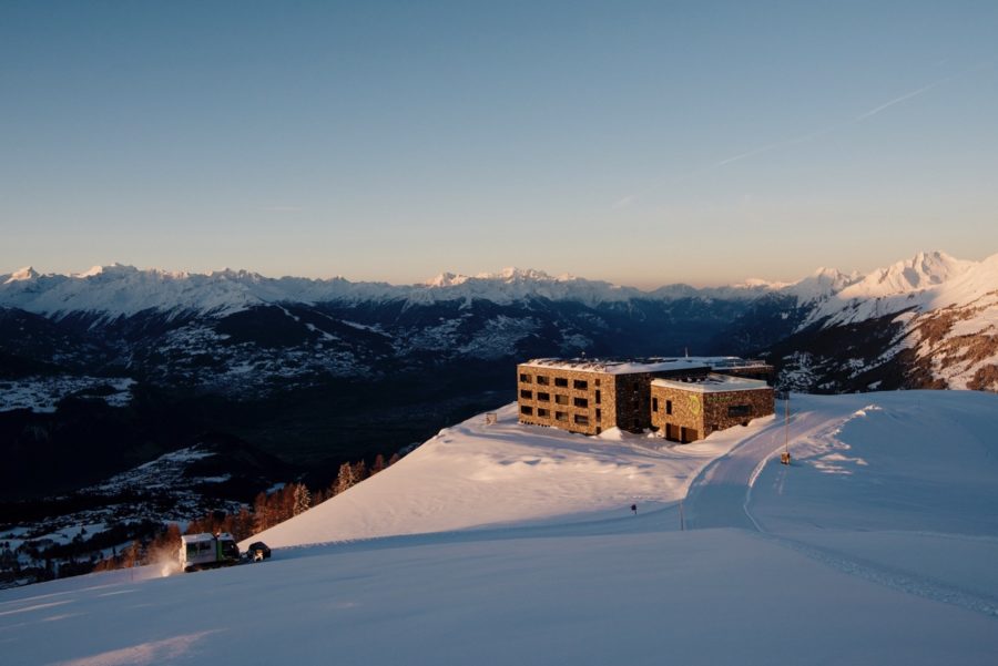 Switzerland. Ski resort. Luxury chalet. You can enjoy the spirit-lifting vistas and sybaritic pleasures of an alpine holiday without taking a toll on nature. Here's how...