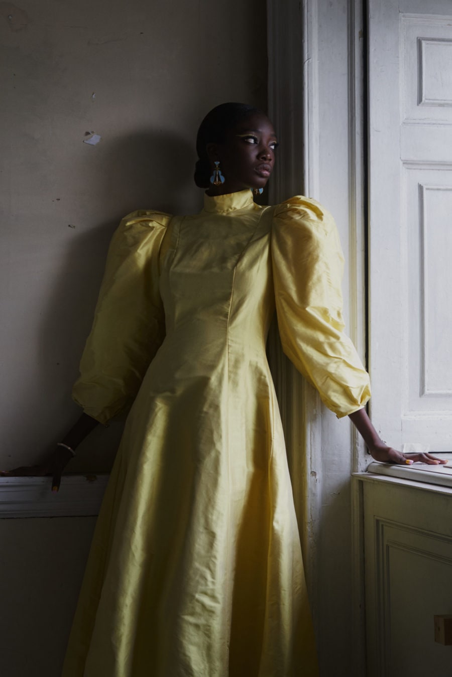 Deborah Latouche's vibrant demi-couture occasion wear puts style, sustainability and modest dressing at equal billing.