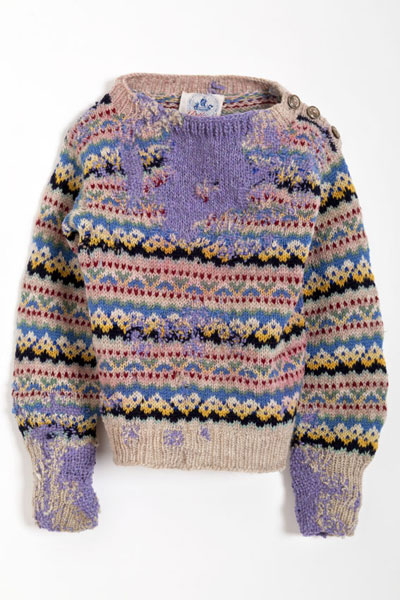 Colourful knitwear