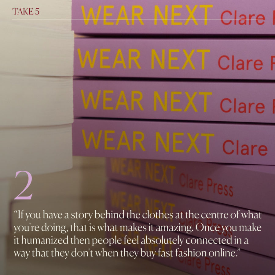 Forget the doom and gloom: the future of fashion is positive – and journalist, podcaster and author Clare Press wants you to start imagining how